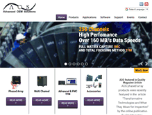 Tablet Screenshot of aos-ndt.com